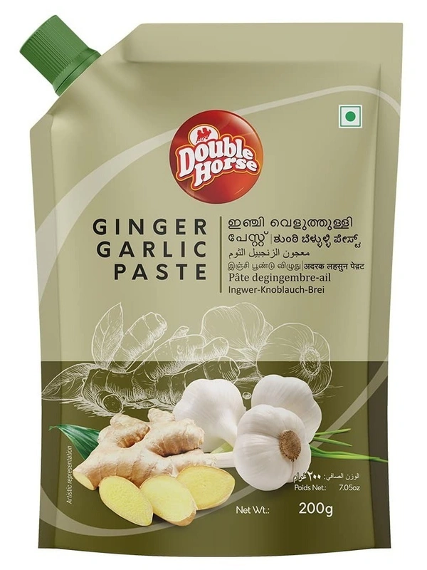 Double Horse Ginger Garlic Paste, 200g