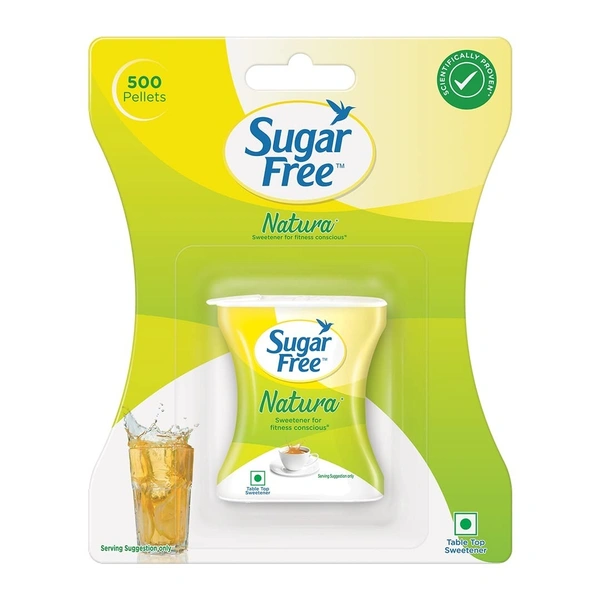Sugar Free Natura Sweetener Zero Calories, 500 Pellets