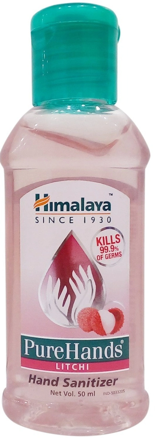 Himalaya Pure Hand Sanitizer Litchi, 50ml