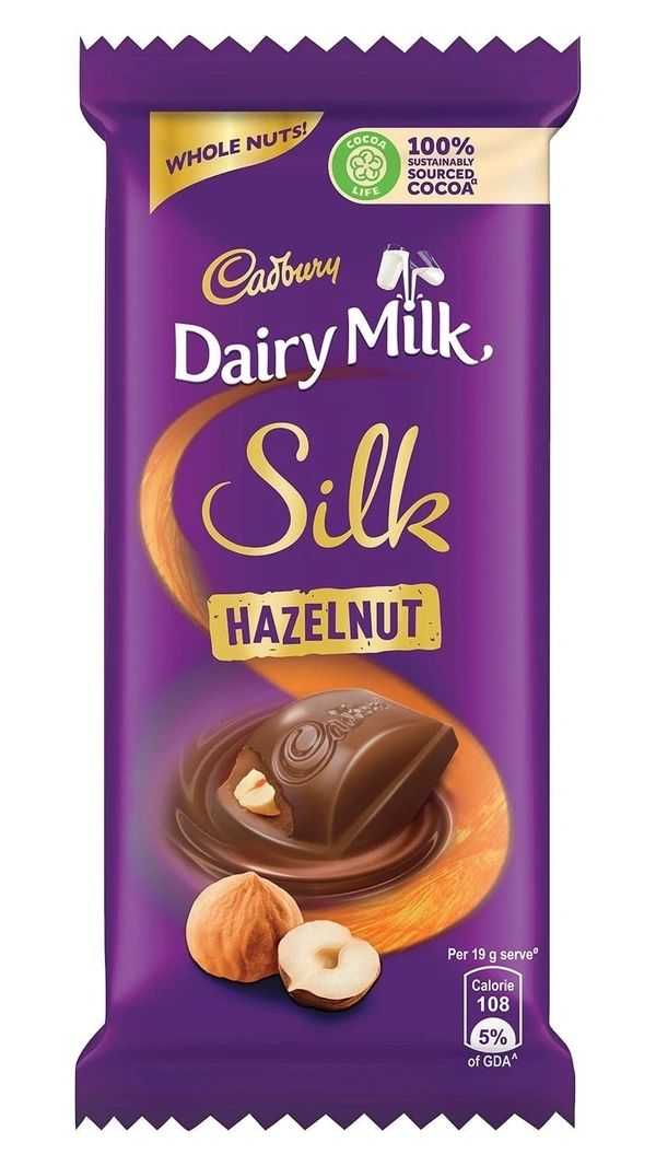 Cadbury Dairy Milk Hazel Nut, 58g