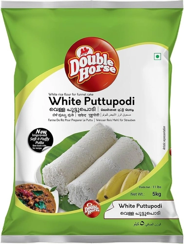 Double Horse White Puttupodi, 5 kg