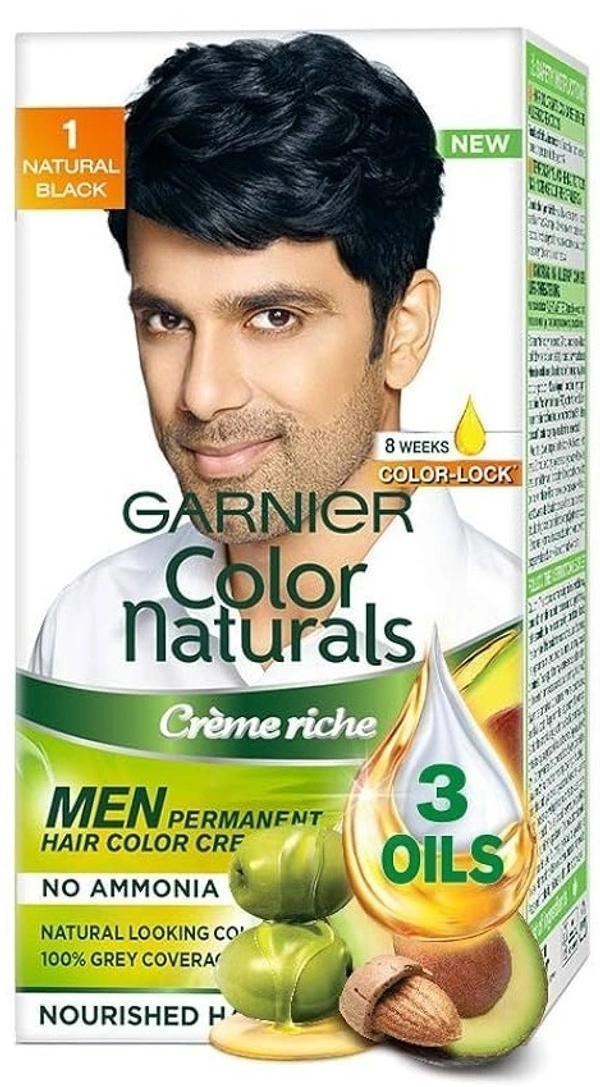Garnier Color Naturals Men Natural Black Shade 1 Pack