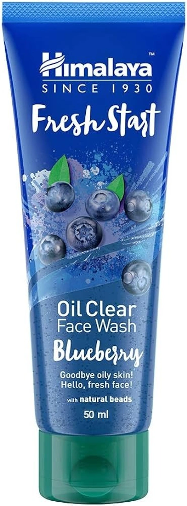 Himalaya Face Wash Oil Clear Blueberry, 50ml