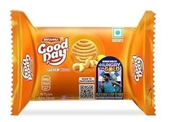 Britannia Good Day Cashew Cookies, 60g