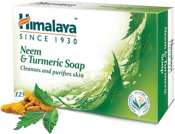 Himalaya Neem& Turmeric Bathing Soap, 125g