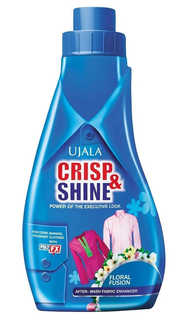 Ujala Crisp& Shine After Wash Fabric Enhancer Floral Fusion, 200g