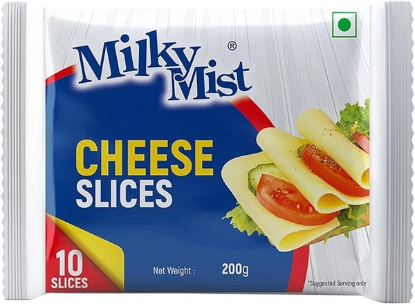 Milky Mist Cheese Slices Pack, 200g
