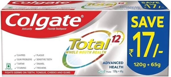 Colgate Toothpaste Total Advanced Health, 65g