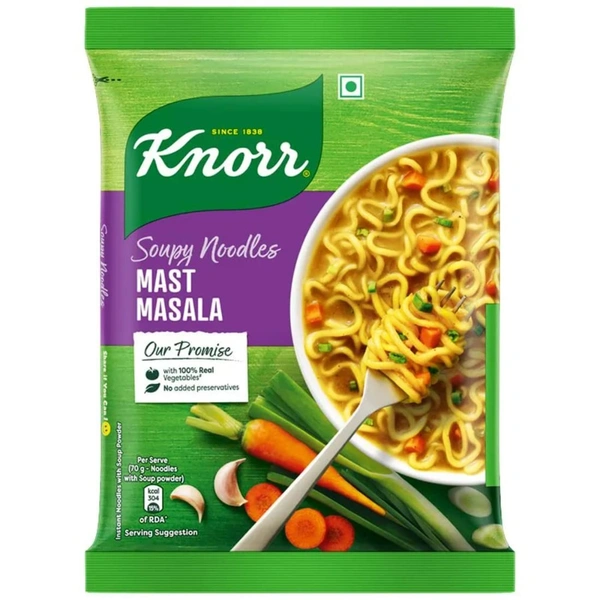 Knorr Soupy Noodles Mast Masala Double Pack, 200g