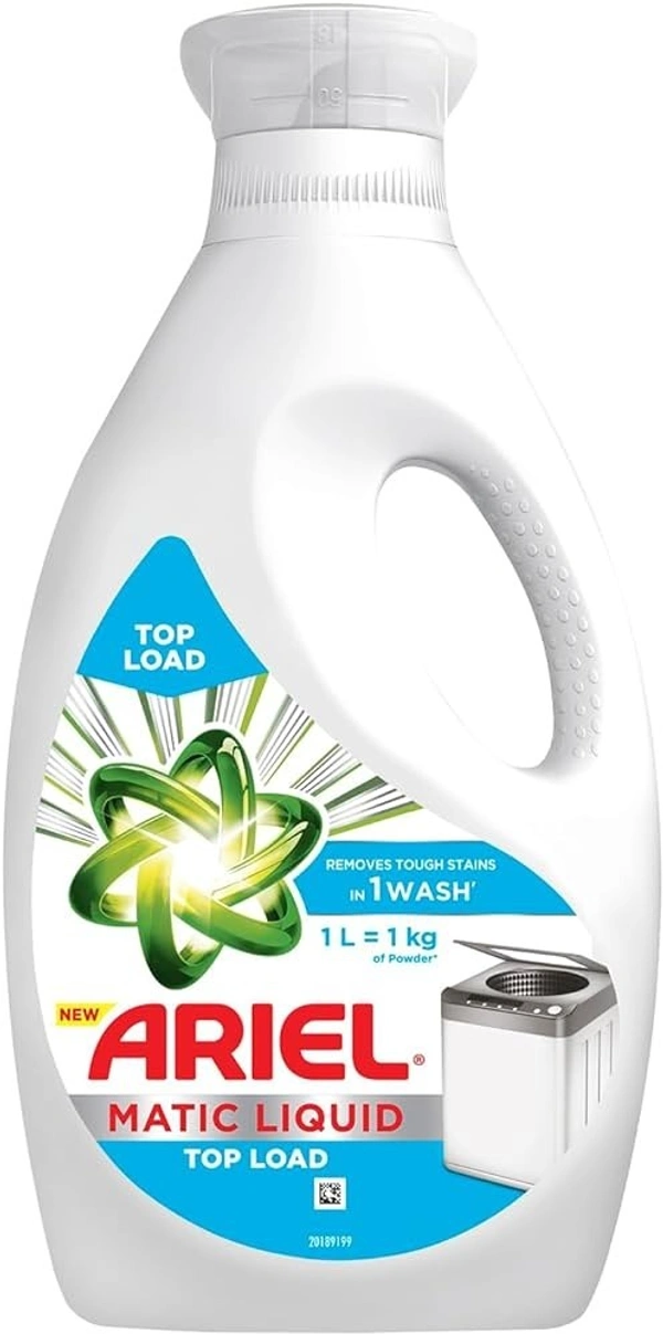 Ariel Detergent Liquid Topload Matic, 1L