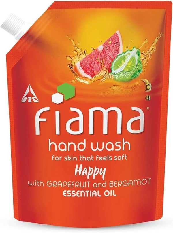 Fiama Handwash Grapefruit And Bergamot Refill Pouch, 350ml