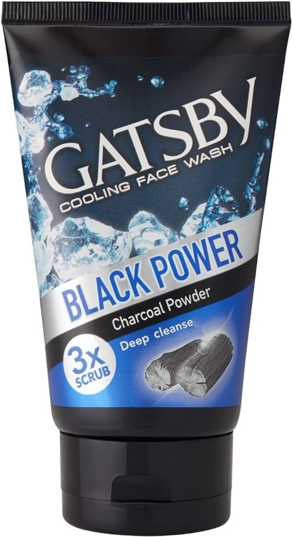 Gatsby Black Power Charcoal Powder Facewash, 50g