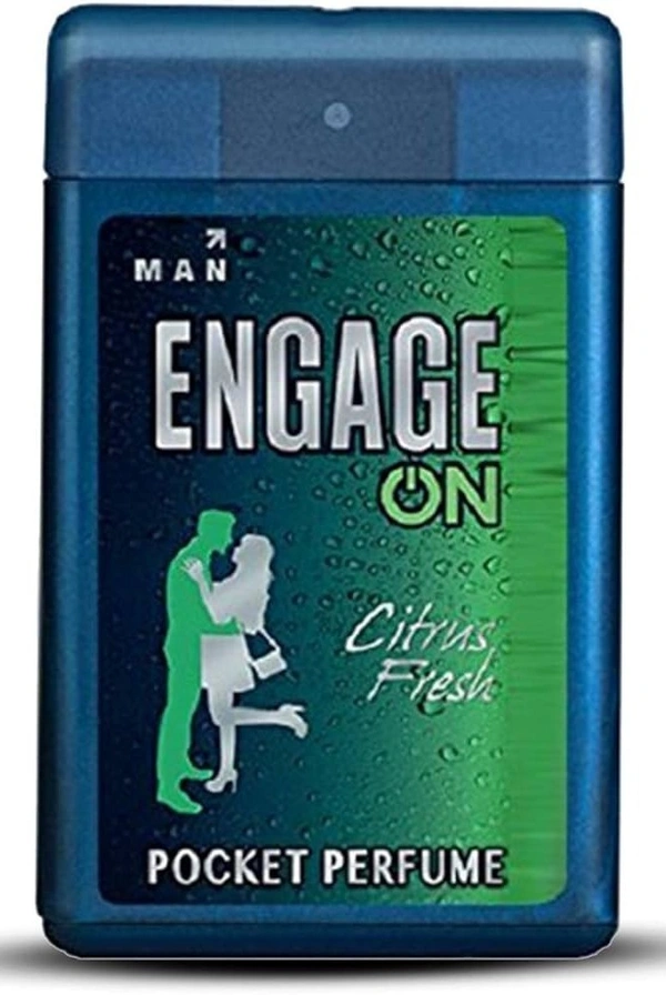 Engage On Men Assorted Citrus Fresh, 110.4ml