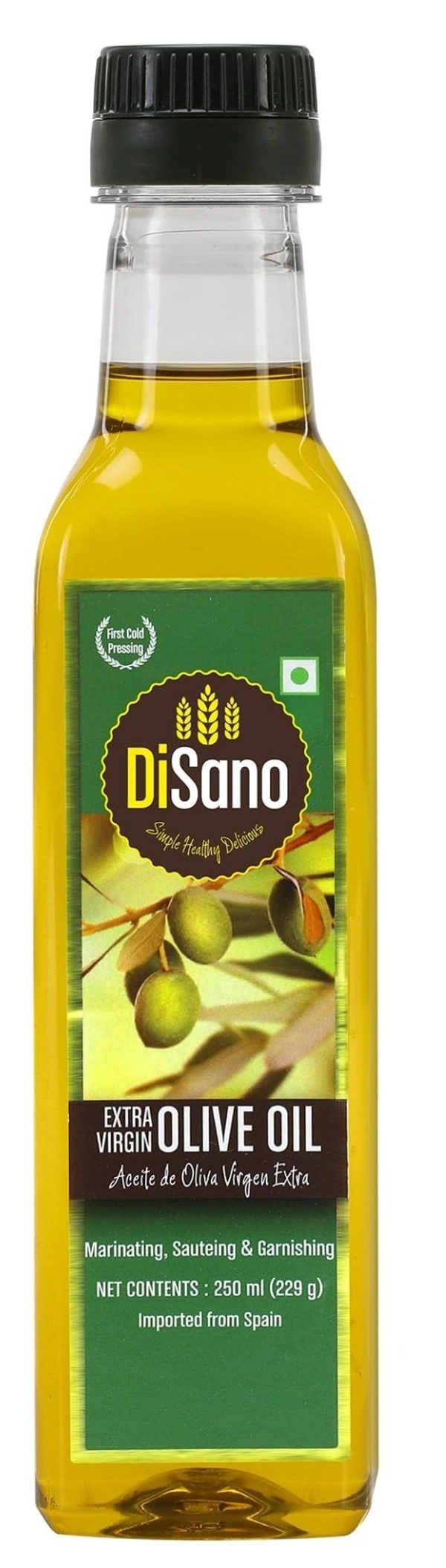 Disano Extra Virgin Olive Oil Bottle, 250ml