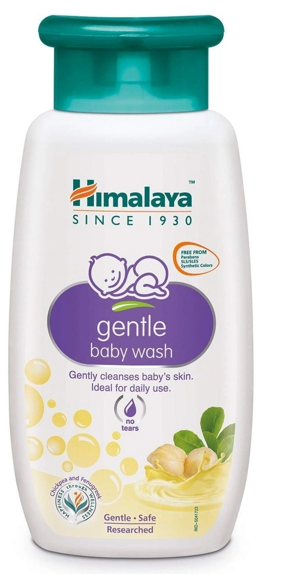 Himalaya Gentle Baby Bath Chickpea Green Gram, 100ml