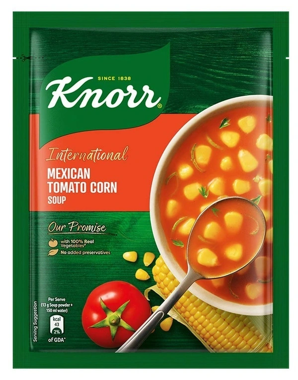 Knorr International Mexican Tomato Corn Soup 52g
