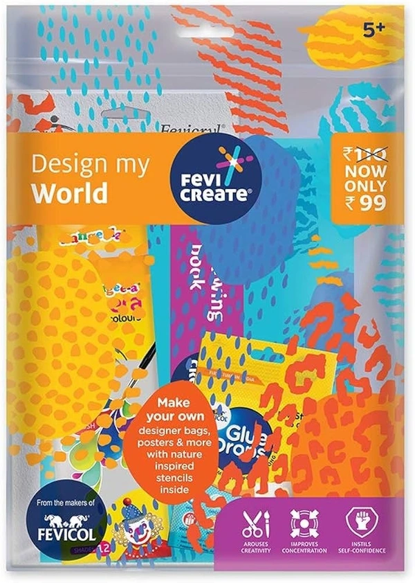Pidilite Fevi Create Art Kit Design My World