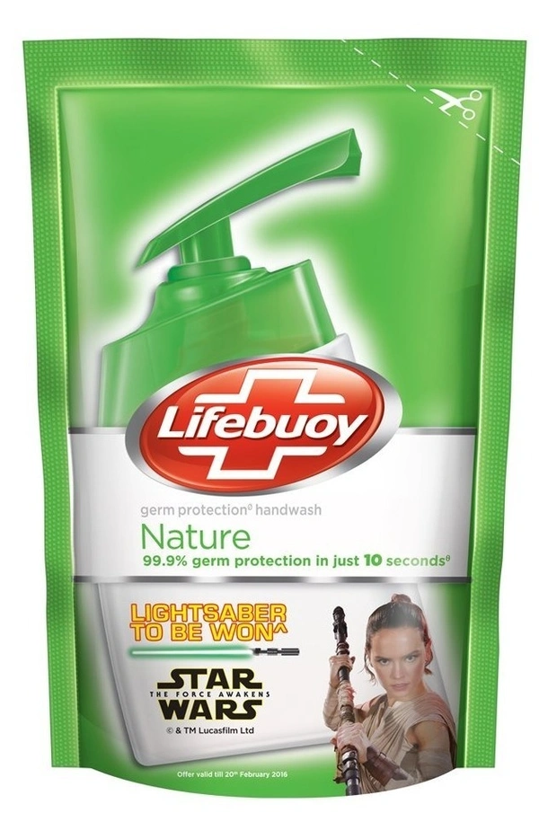 Lifebuoy Nature With Natural Extract, 185ml