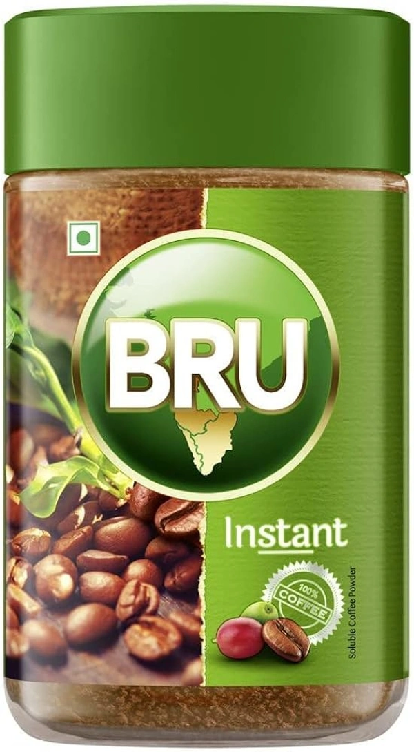 Bru Gold Instant Coffee Powder, 100g Bottle