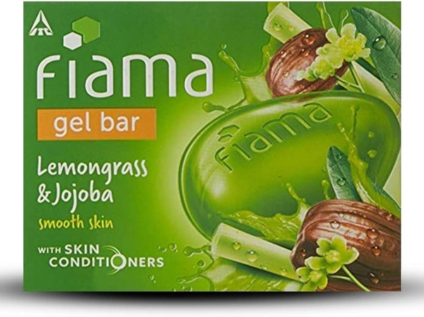 Fiama Gelbar Lemongrass and Jojoba Bathing Soap, 100g