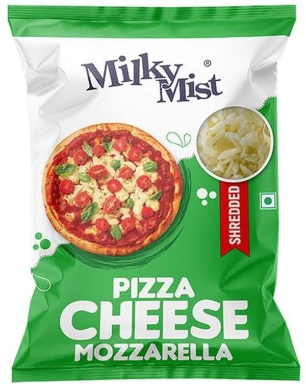 Milky Mist Shredded Pizza Cheese Mozarella, 200g