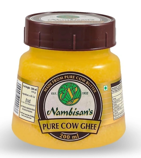 Nambisan's Agmark Ghee Pet Jar, 200ml