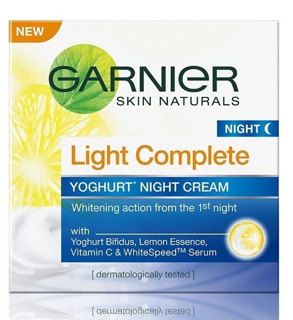 Garnier Light Complete Yoghurt Nighr Cream, 18g