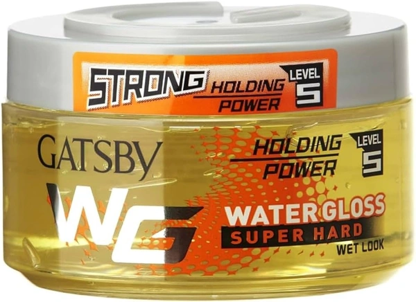 Gatsby Water Gloss Super Hard (Yellow), 30g