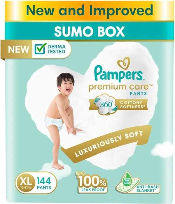 Pampers Baby Dry Pants Monthly Mega Pack Small (144 Pants), 144 pants