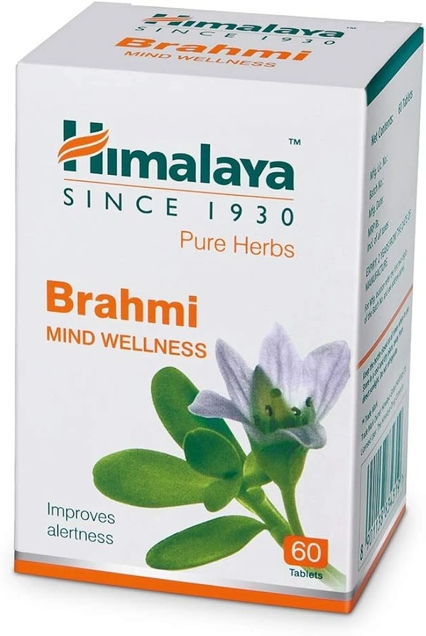 Himalaya Pure Herbs Brahmi Mind Wellness Tablet, 250g