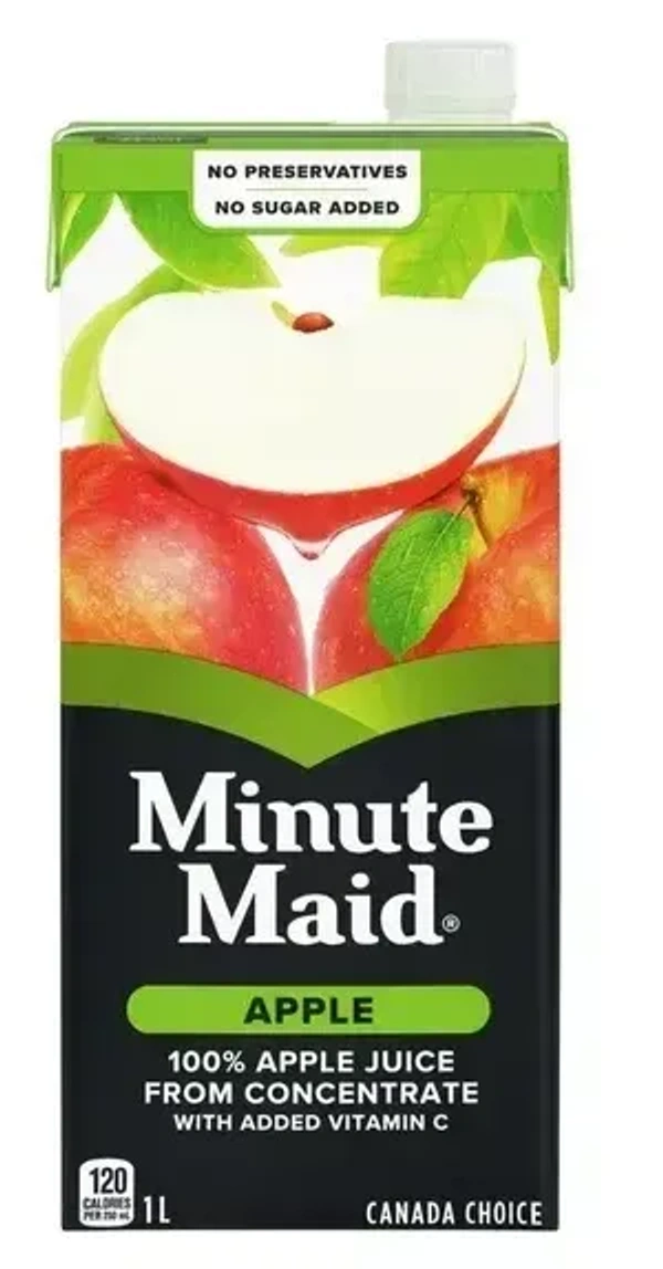 Minute Maid Apple Juice, 1L