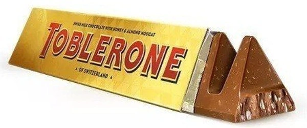 Toblerone Toblerone Swiss Milk Chocolate With Honey Almond Nougat 50g