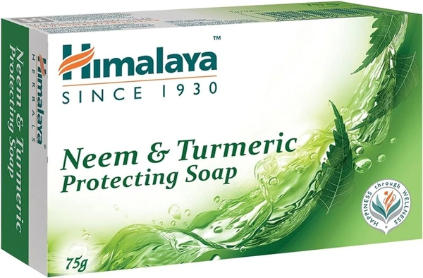 Himalaya Neem and Turmeric Soap, 75g