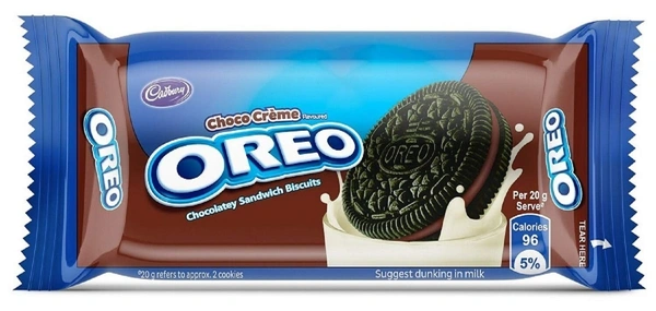 Cadbury Oreo Choco Cr�me Biscuit, 46.3g