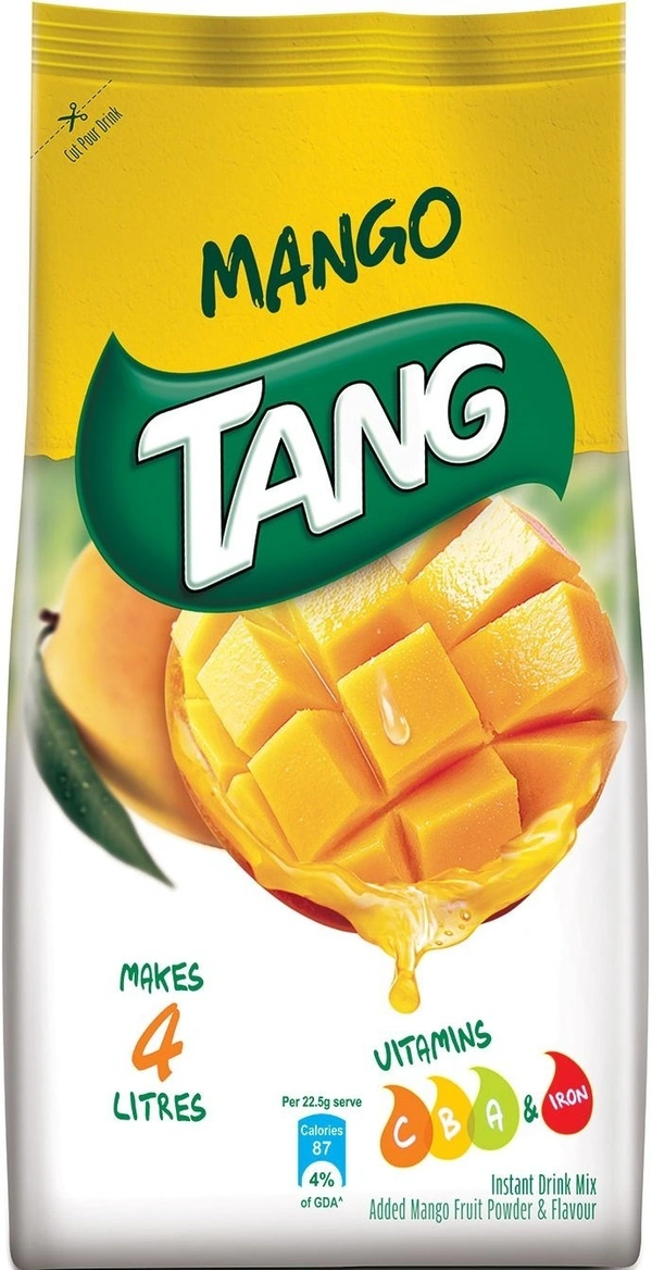 Tang Mango Instant Drink Mix, Pouch 500g