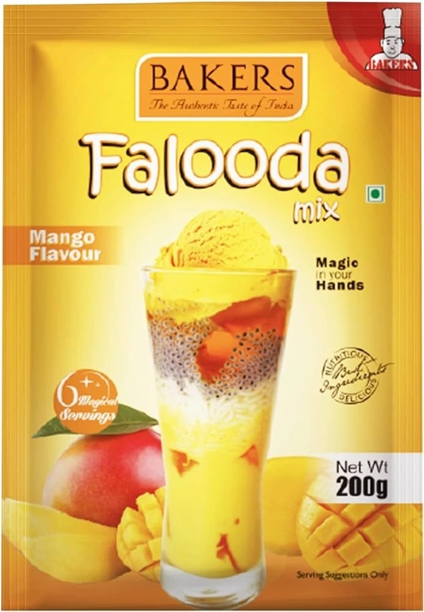 Bakers Falooda Mix Mango Flavour, 200 g