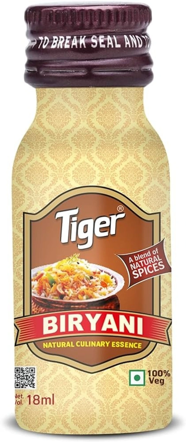 Tiger Food Colour Biriyani Essence, 18ml