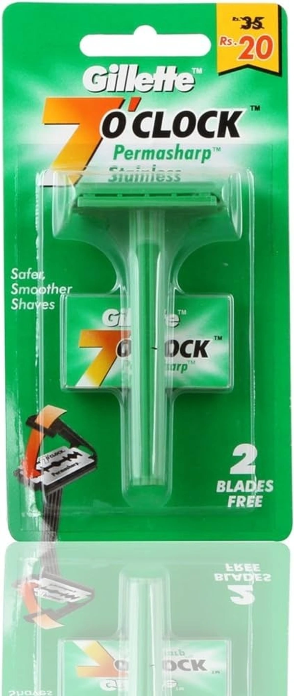 Gillette 7' O Clock Permasharp Stainless Blade
