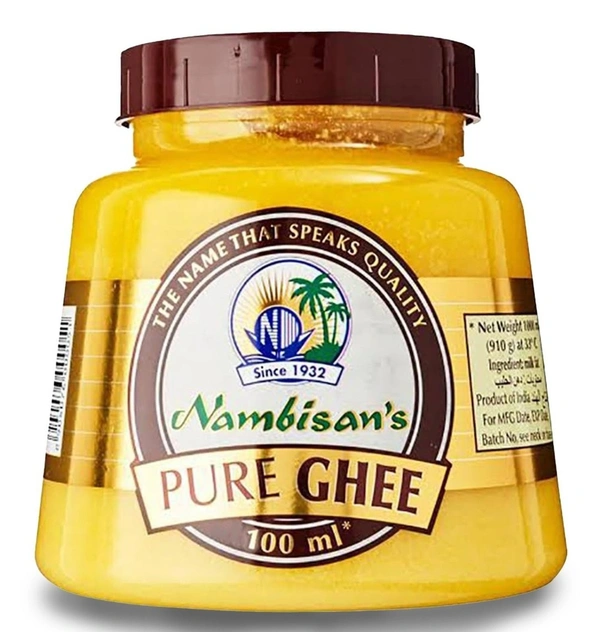 Nambisan's Agmark Ghee Pet Jar, 100ml