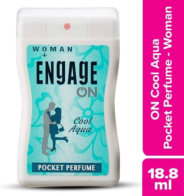 Engage On Women Cool Aqua (Pocket Perfume), 18.8ml
