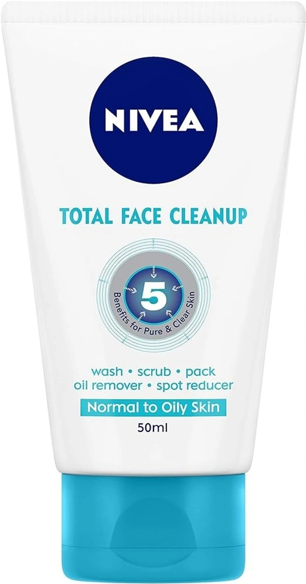 Nivea Total Face Cleanup 50ml