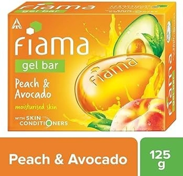 Fiama Gel Bar Peach / Avocado, 125g