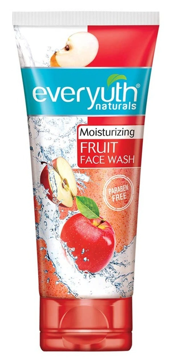 Everyuth Fruit Face Wash Moisturising, 50g
