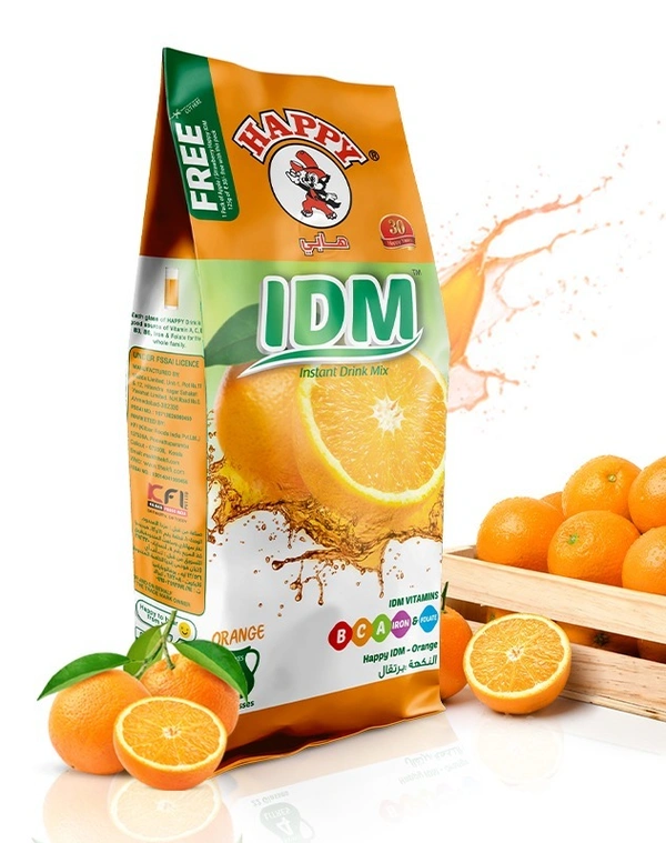 Happy Instant Drink Mix Orange, 500g
