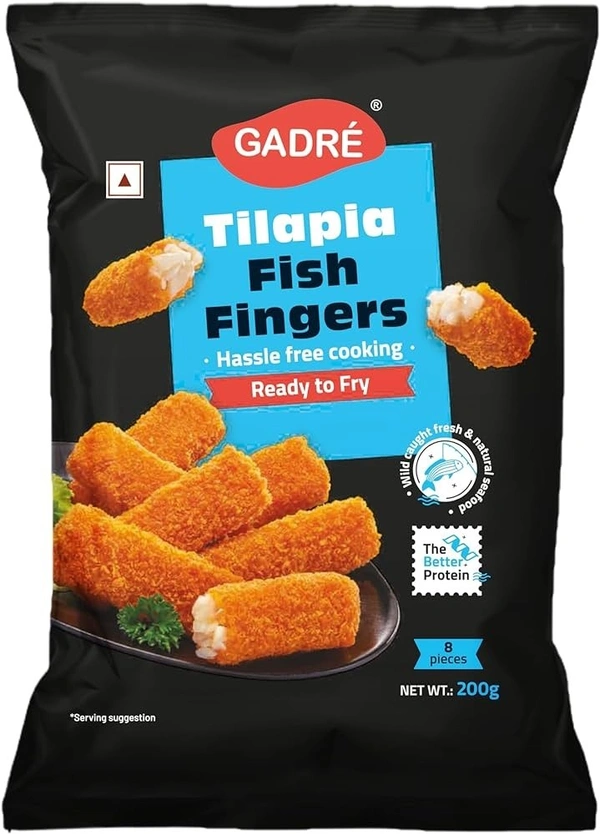 Gadre Breaded Fish Fingers, 200g