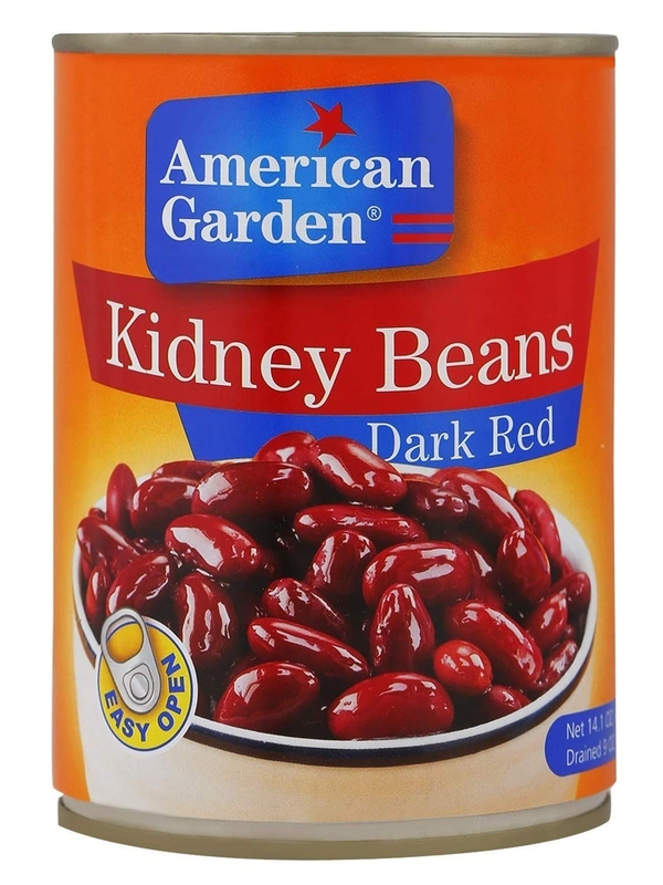 American Garden Kidney Beans Dark Red, 400g