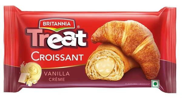 Britannia Treat Croissant Vanilla - 50g