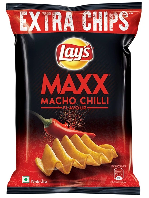 Lay's Max Macho Chilli Flavour, 63g