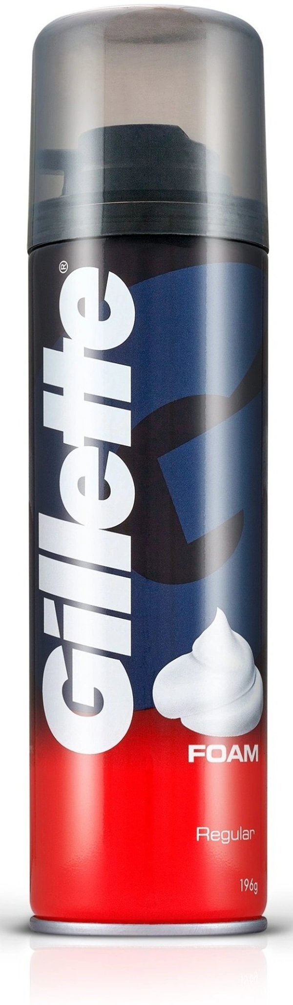 Gillette Shaving Foam Regular, 196g