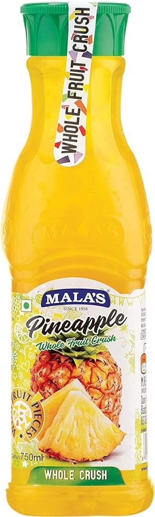 Mala's Pineapple Fruit Syrup 750